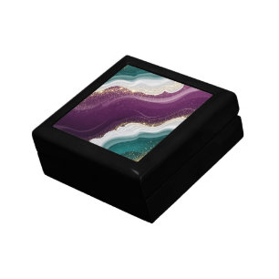 Luxury Gold Glitter Marble Pattern Gift Box