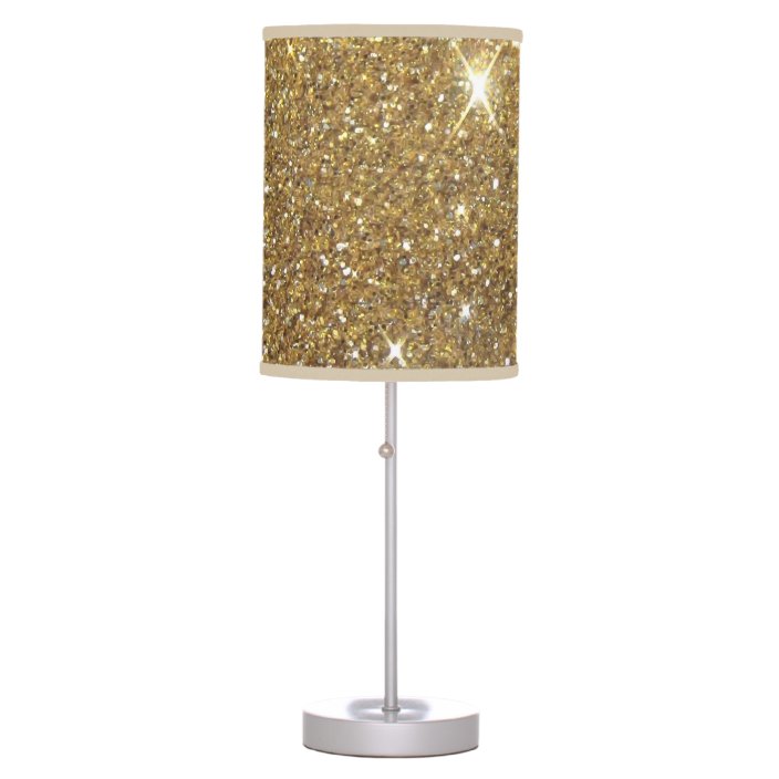 glitter table lamp