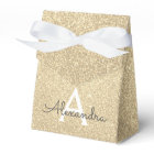 Luxury Gold Glitter & Sparkle Monogram