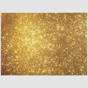 Luxury Gold Glitter Tissue Paper