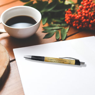 Luxury gold metallic pen