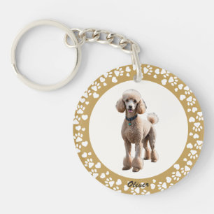 Luxury Gold Photo Frame Pet Memorial Keepsake Keychain
