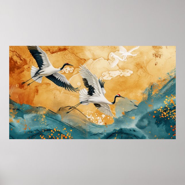 Luxury gold style poster (Front)