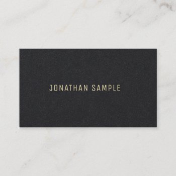 Luxury Gold Text Modern Minimalist Template Chic Business Card by art_grande at Zazzle
