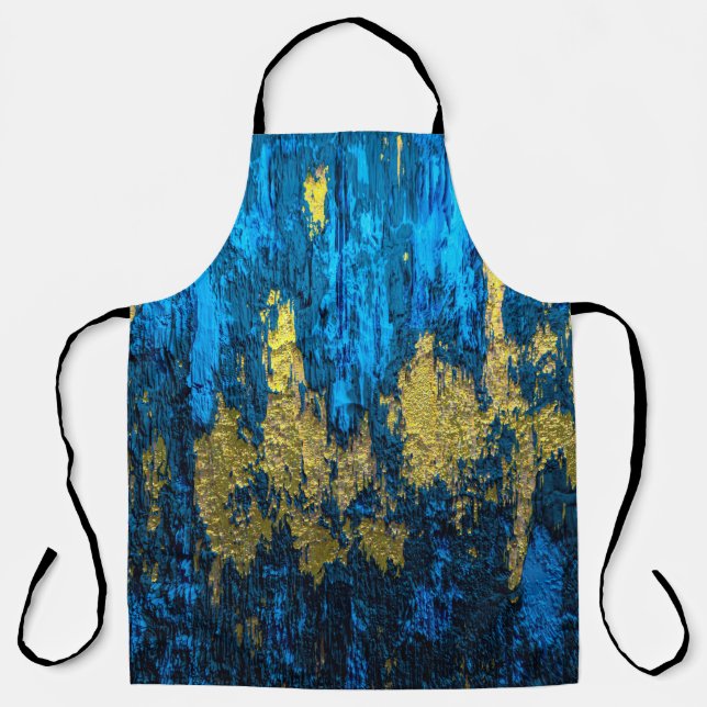Luxury gold texture. apron (Front)