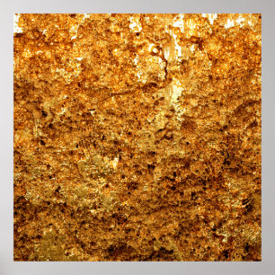 Luxury gold texture. poster