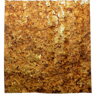 Luxury gold texture. shower curtain