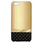 Luxury Gold with Custom Name iPhone 5C Case