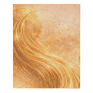 Luxury Golden Abstract Canvas Wall Art