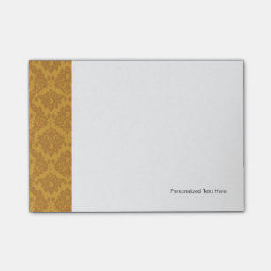 Luxury Golden Damask Post-it Notes