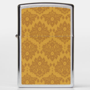 Luxury Golden Damask Zippo Lighter