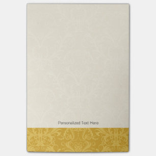 Luxury Golden Floral Wallpaper Post-it Notes