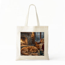 Luxury Golden Retriever Tote Bag