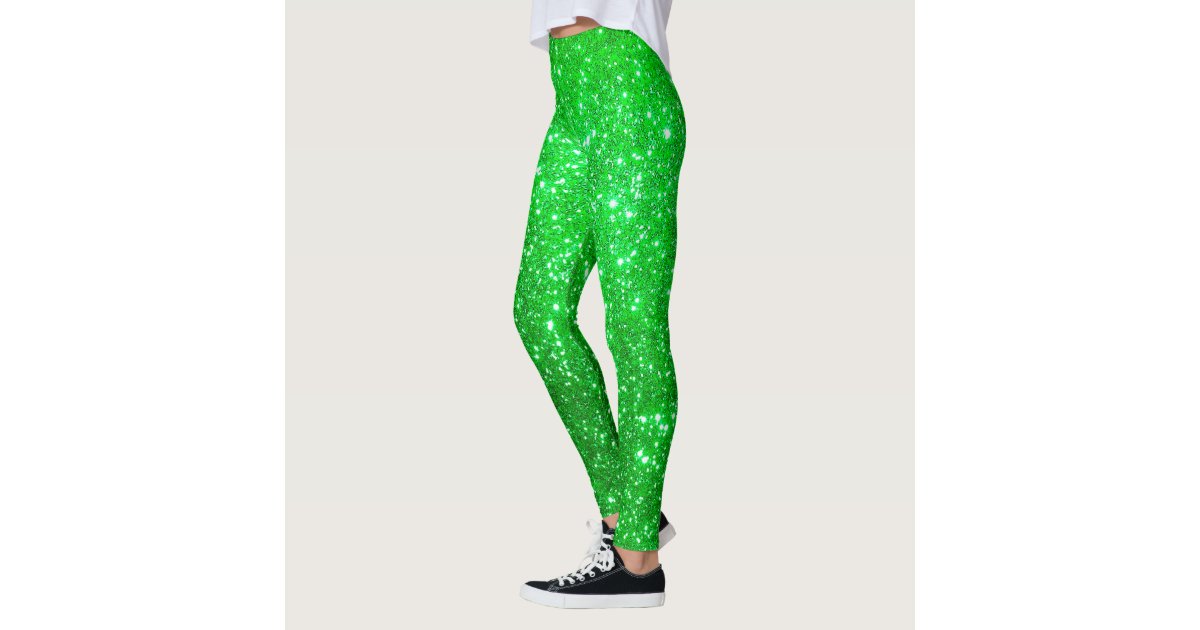 Four leaf clover leggings, Zazzle