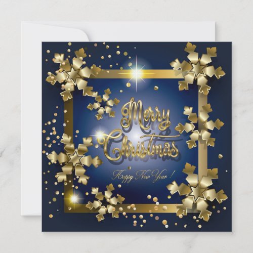 Luxury Greeting Card Merry Christmas  New Year