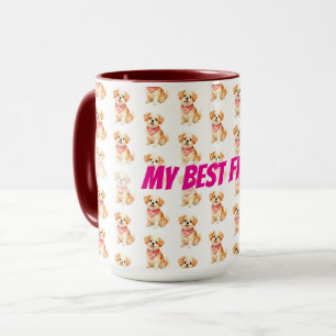 Luxury Grooming Pet Personalized Modern Collection Mug