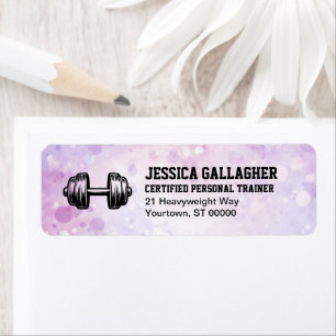 Luxury Gym / Personal Trainer Return Address Label