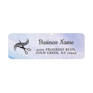 Luxury Hair Salon Packaging Label