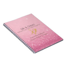 Luxury Hair Studio | Pink Glitter and Gold Logo -