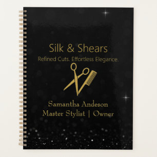Luxury Hair Studio Stylish Glitter Design Planner