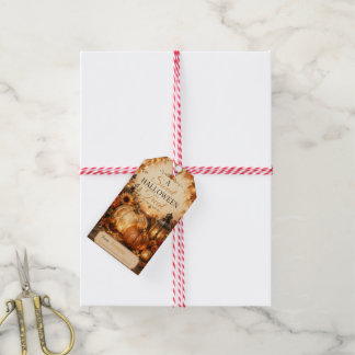Luxury Halloween Gift Tags Set | Gothic