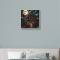 🎃 Luxury Haunted Victorian Greenhouse Wall Art |