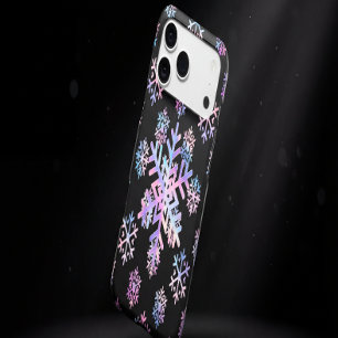 Luxury Holographic Snowflake Christmas Collection iPhone 17 Pro Max Case