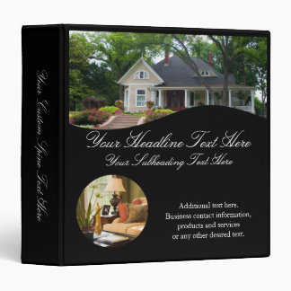 Luxury Home Real Estate Agent Listing Binder
