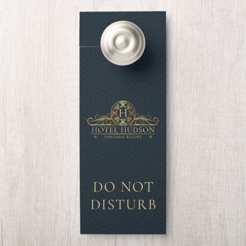 Luxury Hotel Branding Door Hanger