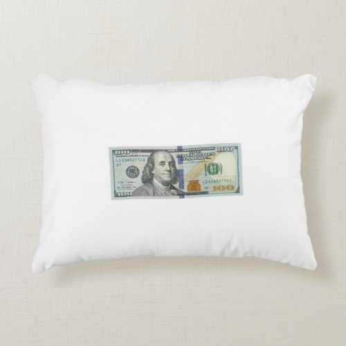 Luxury in Every Detail Dollar Sign Accent Pillow