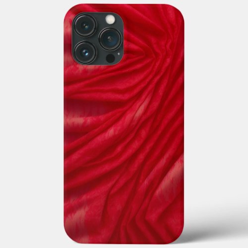 Luxury in folds Lavish velvet grace iPhone 13 Pro Max Case