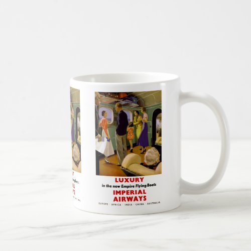 Luxury in the New Empire Flying Boats Coffee Mug