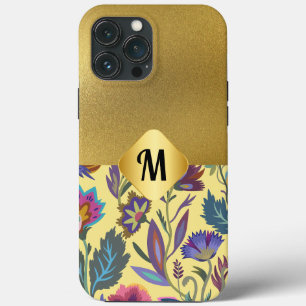 Luxury initial l Gold matching with Victorian iPhone 13 Pro Max Case