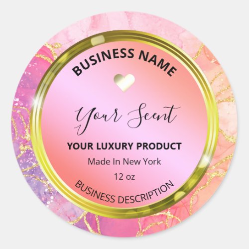 Luxury Ink Body Butter Product Labels