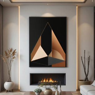Luxury Interior Design Modern Abstract Poster