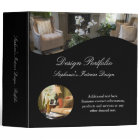 Luxury Interior Design Portfolio Binder