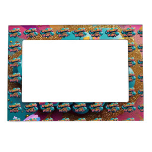 "Luxury Jokes and Jewels" Magnetic Frame