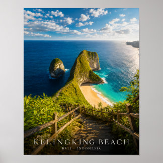 Luxury Kelingking Beach Bali Poster