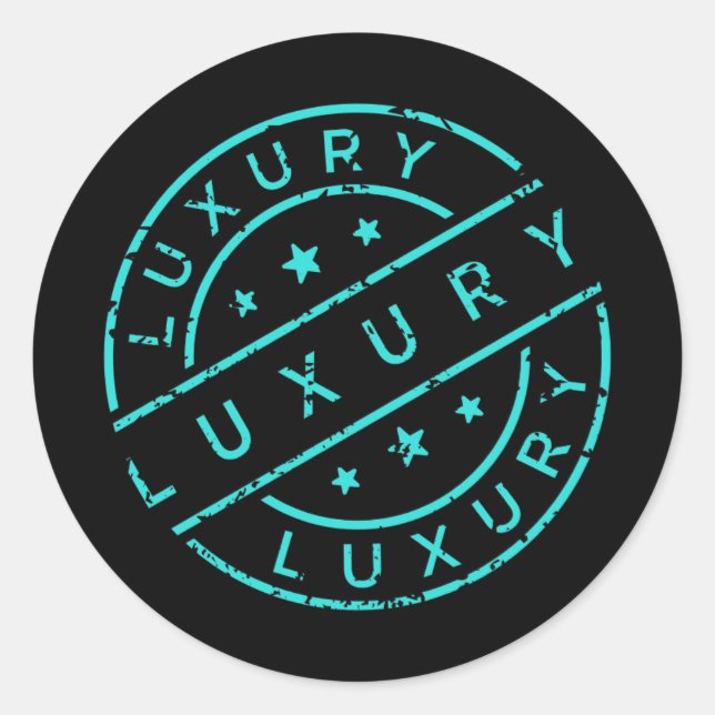 Luxury Label Stickers (Front)
