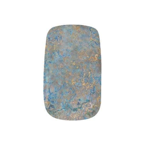 Luxury Lapis Lazuli Marble Minx Nail Wraps