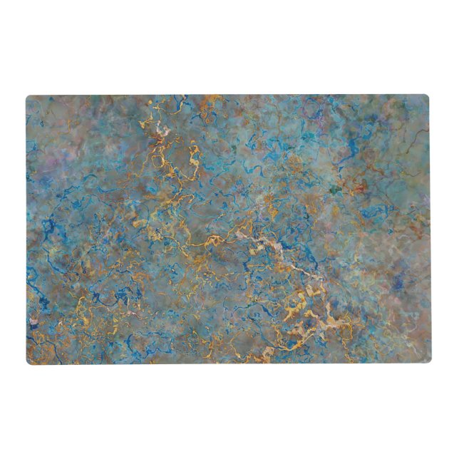 Luxury Lapis Lazuli Marble Placemat (Front)
