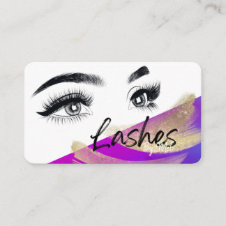 Luxury Lash - Business Card
