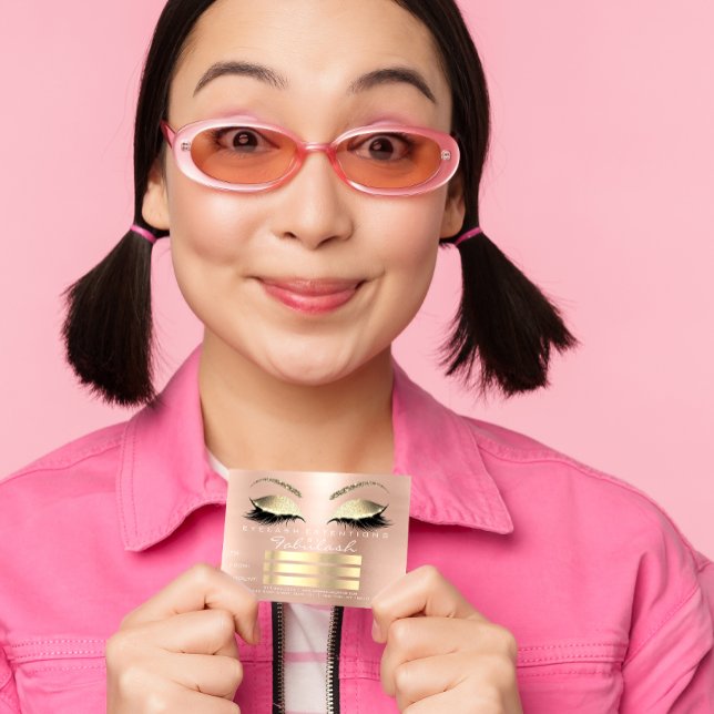 Luxury Lashes White  Gold Makeup Certificate Gift (Creator Uploaded)