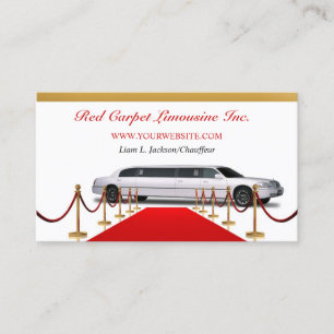 Luxury Limousine Service Business Card Template