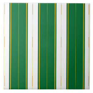 Luxury Linen Modern Green Gold Texture Collection Ceramic Tile