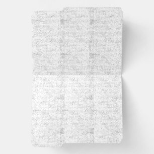 Luxury Linen Personalized File Folder