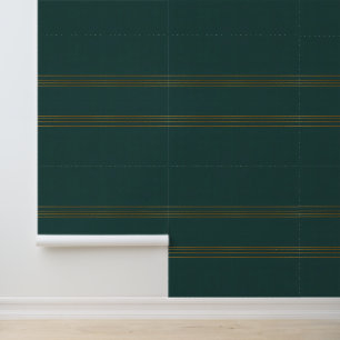 Luxury Linen Popular Green Gold Texture Collection Wallpaper