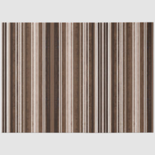 Luxury Linen Trendy Brown White Texture Collection Tissue Paper