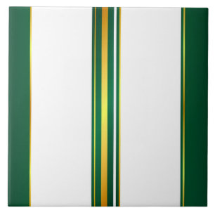 Luxury Linen Trendy Green Gold Texture Collection Ceramic Tile