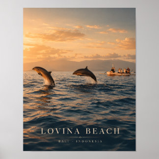 Luxury Lovina Beach Bali Poster